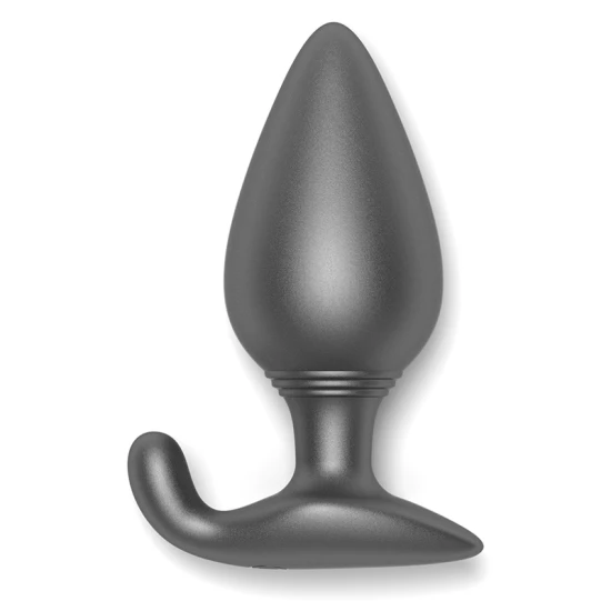Plug vibrator anal RIO, Negru - Control prin aplicație gratuită