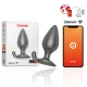 Plug vibrator anal RIO, Negru - Control prin aplicație gratuită