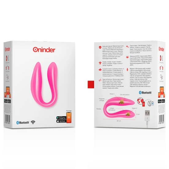 Vibrator LISBOA - Stimulator G-Point Clitoris, Roz, Mărime Unică