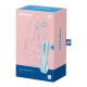 Vibrator Threesome 1 - Stimulare senzuală, Negru, Mărime medie.