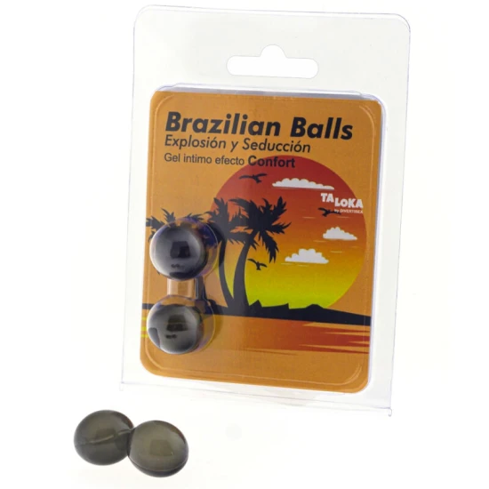 2 bile braziliene, gel excitant cu efect de confort