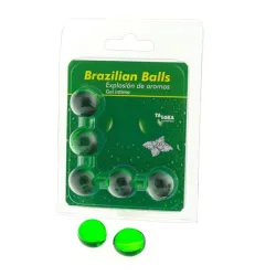 5 bile braziliene gel intim, mentol, verde mentă