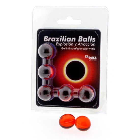 Gel excitant cu 5 bile braziliene, efect Hot & Cold