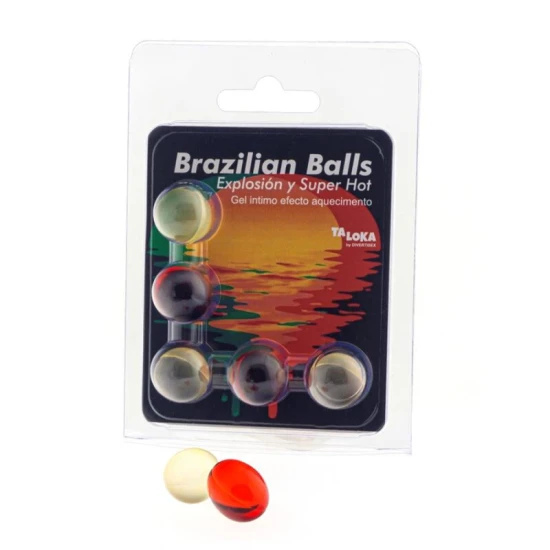 Gel Excitant - Efect Super Fierbinte, 5 Bile Braziliene