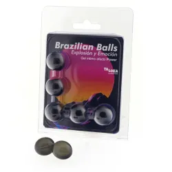 Gel excitant cu 5 bile braziliene, efect power, aromă picantă