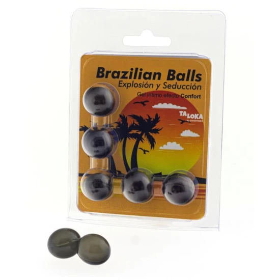 5 BILE BRAZILIANE CU EFEKT DE CONFORT GEL EXCITANT - Multicolor, Unica marime