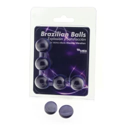 Gel excitant cu bile braziliene electrice - Gel, N/A, N/A