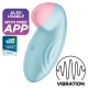 Vibrator Satisfyer Tropical Tip - Albastru