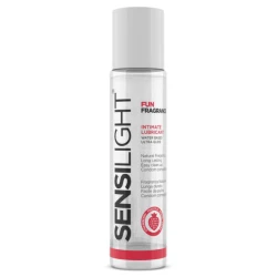 Lubrifiant pe bază de apă, Model SensiLight, Căpșuni, 60 ml