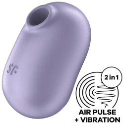 Stimulator Pro To Go 2 - Pulsator Dublu, Violet, Mărime Unică
