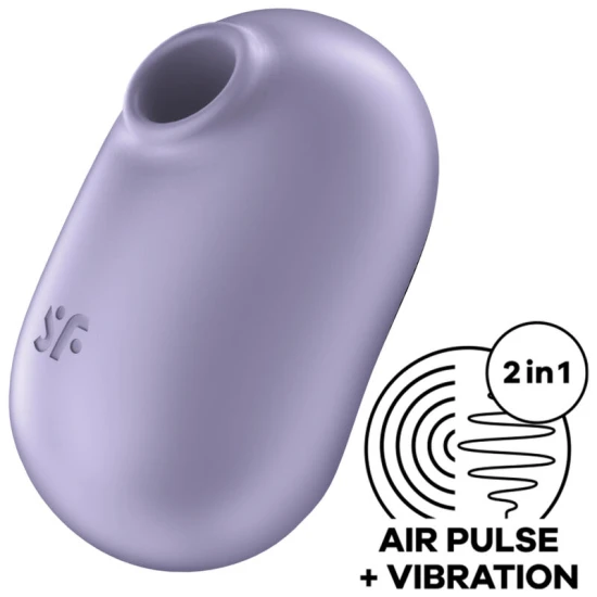 Stimulator Pro To Go 2 - Pulsator Dublu, Violet, Mărime Unică