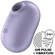 Stimulator Pro To Go 2 - Pulsator Dublu, Violet, Mărime Unică