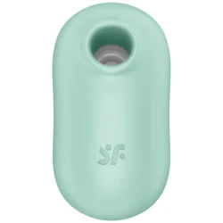 Stimulator Pro To Go 2 - Pulsator dublu cu aer, Verde, Mărime unică