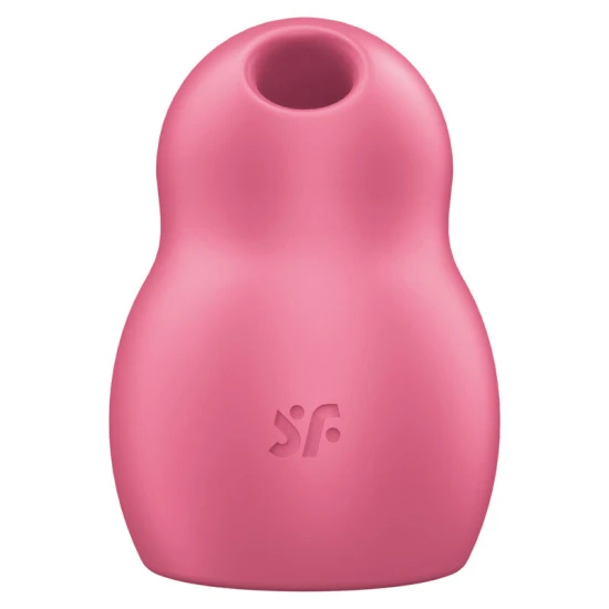 Stimulator Pro To Go 1 - Vibrații și Pulsuri de Aer, Roșu