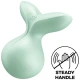 Stimulator Viva La Vulva 3 - Vibratii intense, Verde, Mărime medie.