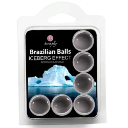 Set de joacă Secret Play, 6 bile braziliene, efect iceberg