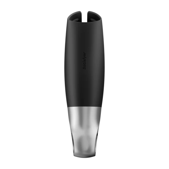 Masturbator Power din silicon, negru