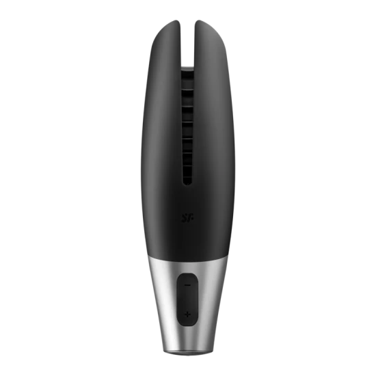 Masturbator Power din silicon, negru