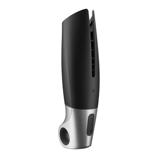 Masturbator Power din silicon, negru