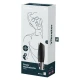 Masturbator Power din silicon, negru