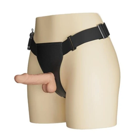 Ham strap-on Ultra Passionate - Penis realist, Natural, 19.4 cm.