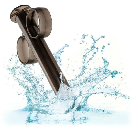 Tub tip dozator XL pentru lubrifiant, Negru