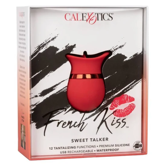 French Kiss Sweet Talker, masaj vibrator, Roz