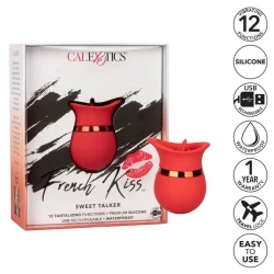 French Kiss Sweet Talker, masaj vibrator, Roz