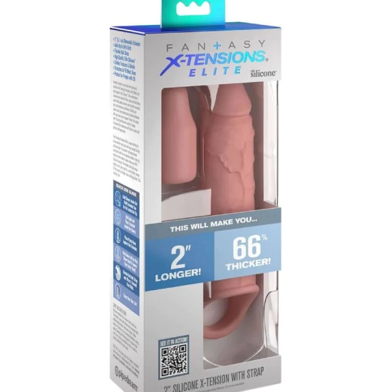 Extensie Pipedreams - Cu Curea, Piele, 15,24 cm