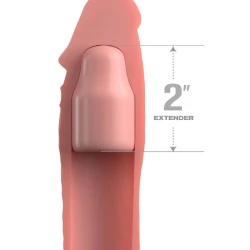 Extensie Pipedreams - Cu Curea, Piele, 15,24 cm