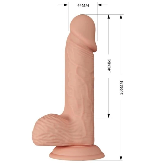 Dildo Cato - Realist, Natural, 20.6 cm.