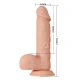 Dildo Bahamut - Realistic, Culoarea Pielii, 21.8 cm