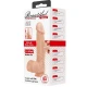 Dildo Bahamut - Realistic, Culoarea Pielii, 21.8 cm