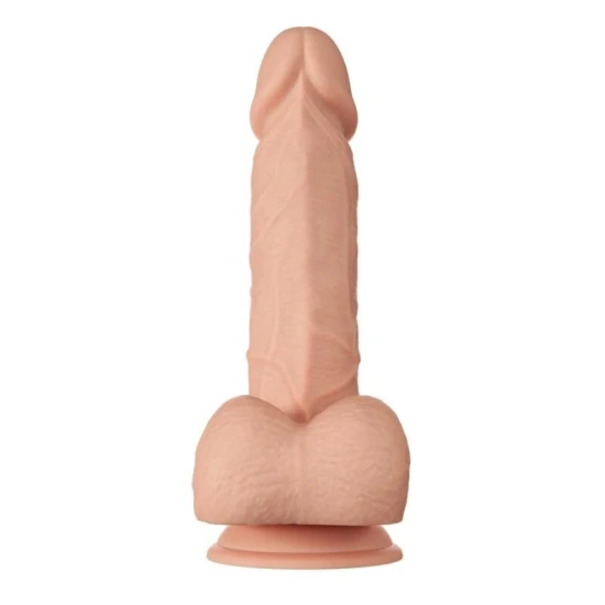 Dildo Bahamut - Realistic, Culoarea Pielii, 21.8 cm