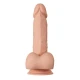 Dildo Bahamut - Realistic, Culoarea Pielii, 21.8 cm