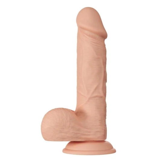 Dildo Bahamut - Realistic, Culoarea Pielii, 21.8 cm