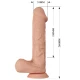 Dildo Realistic - Vibrație 26 cm, Natural, Mărime Unică