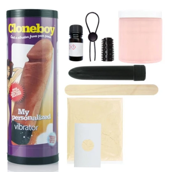 Penis cloner kit cu vibrator, Roz