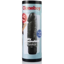 Kit penis cloner cu vibrații, Negru