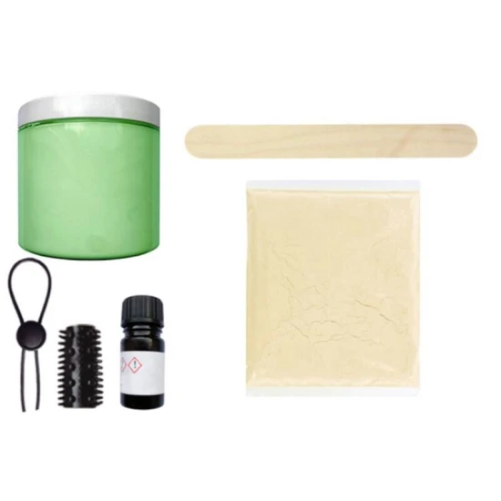 Set modelare penis, Glow în întuneric, Roz