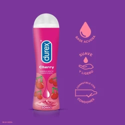 DUREX - Gel de plăcere model Play Cherry, Roz