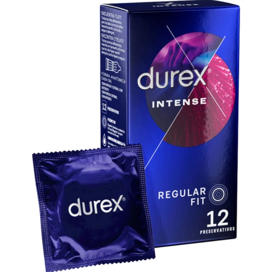 DUREX - Prezervative Tip Produs, Intense, 12 bucăți