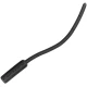 Flexibil electro-sex uretral, silicon, 7 mm, Negru