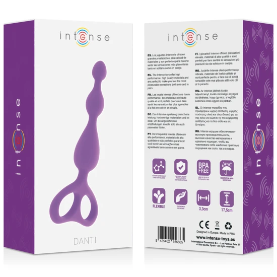 Stimulator Danti - Intensificator, Mov, Unică Mărime
