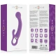 Vibrator Naila - Stimulare G-spot, Violet, 17.5 cm.