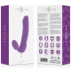 Dildo din silicon lila, 7 moduri vibrații, 17.5 cm