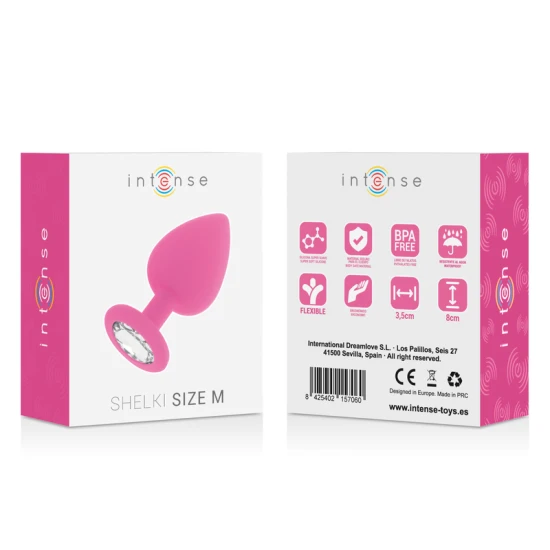 Plug anal SHELKI M - Fuchsia