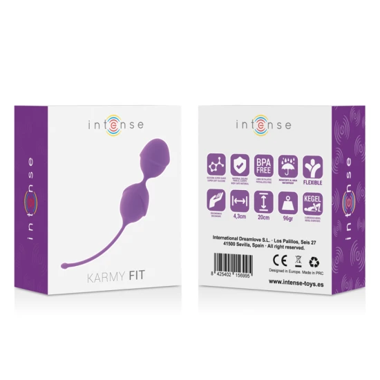 Bile Kegel din silicon medical, lila, Universal