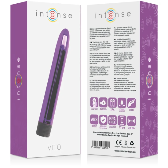 VIBRATOR - VITO INTENSE, Liliac