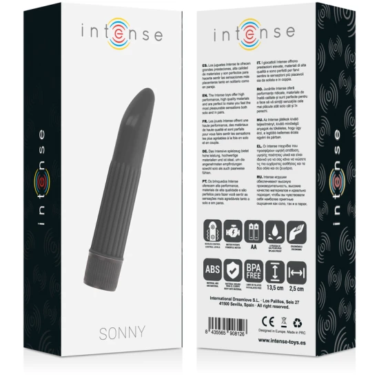 INTENSE - Vibrator Model Sonny, Negru